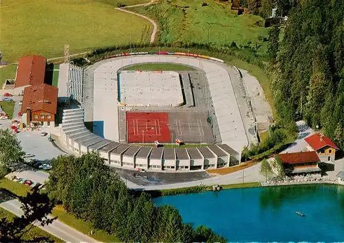 AK / Ansichtskarte  Inzell Sport Stadion Fliegeraufnahme