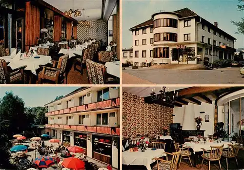 AK / Ansichtskarte  Bad_Driburg Althaus Parkhotel Gastraeume Terrasse