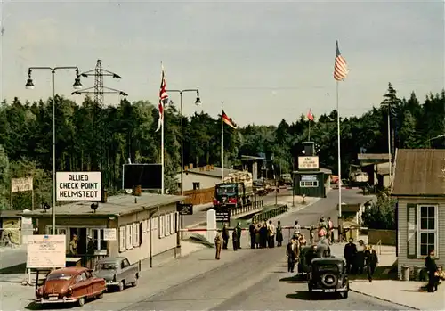 AK / Ansichtskarte  Helmstedt Zonengrenze 