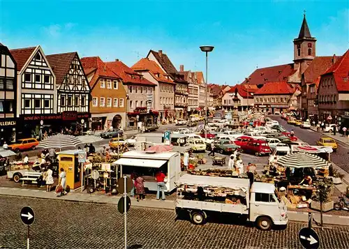AK / Ansichtskarte 73916350 Bad_Neustadt Marktplatz
