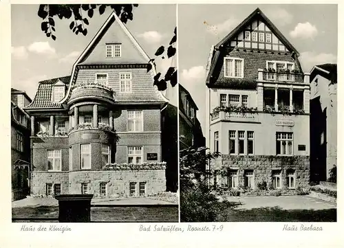 AK / Ansichtskarte  Bad_Salzuflen Haus der Koenigin Haus Barbara