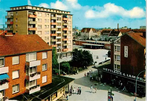 AK / Ansichtskarte  Elmshorn Holstenplatz und Bahnhof