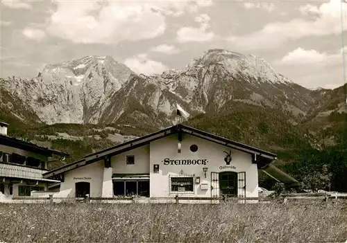 AK / Ansichtskarte  Schoenau_Berchtesgaden Gaststaette Steinbock