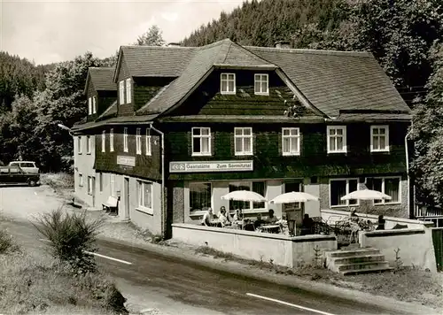 AK / Ansichtskarte 73916385 Klettigshammer_Wurzbach_Thueringen Gaststaette Zum Sormitztal