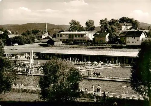 AK / Ansichtskarte  Zwiesel__Niederbayern Freibad