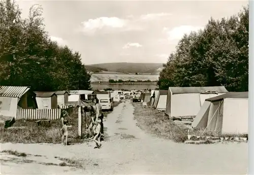 AK / Ansichtskarte  Erfurt Stausee Hohenfelden Campingplatz