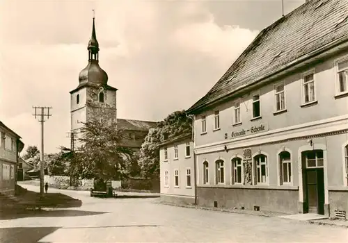 AK / Ansichtskarte 73916392 Crawinkel Konsum Gaststaette Gemeinde Schenke