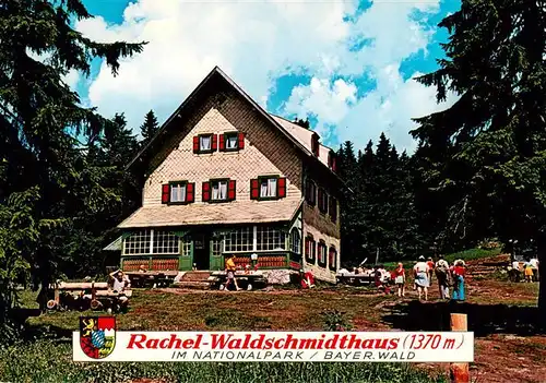 AK / Ansichtskarte  Rachel-Waldschmidthaus_1452m_Spiegelau Ansicht