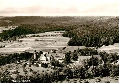 AK / Ansichtskarte 73916474 Lorch_Remstal_BW Kloster Ev Heimstiftung Alten Pflege und Freizeitheim Fliegeraufnahme