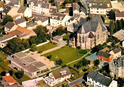 AK / Ansichtskarte  Ippendorf Kath Pfarrkirche St Barbara Fliegeraufnahme