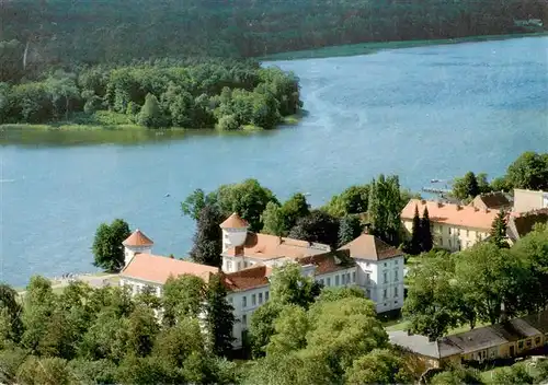 AK / Ansichtskarte  Rheinsberg Fliegeraufnahme mit Schloss