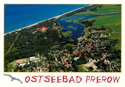 AK / Ansichtskarte 73916511 Prerow_Ostseebad Fliegeraufnahme