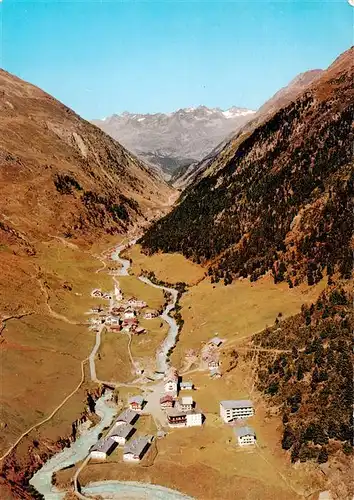 AK / Ansichtskarte  Vent__oetztal_Tirol_AT Bergsteigerdorf am Fusse der Wildspitze Fliegeraufnahme