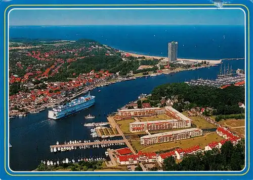 AK / Ansichtskarte  Travemuende_Ostseebad Fliegeraufnahme