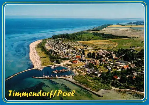 AK / Ansichtskarte  Timmendorf_Insel_Poel Fliegeraufnahme