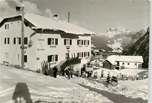 AK / Ansichtskarte  Pufels Albergo Gasthof Platz