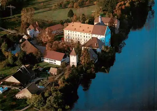 AK / Ansichtskarte  Rheinfelden_Baden_BW Schloss Beuggen Fliegeraufnahme