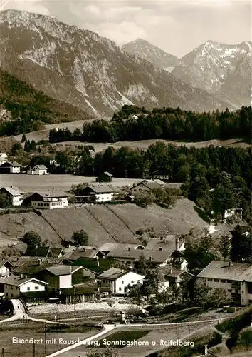 AK / Ansichtskarte  Eisenaerzt mit Rauschberg Sonntagshorn und Reifelbrg Fliegeraufnahme