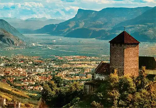 AK / Ansichtskarte  Meran_Merano_IT Schloss Tirol Panorama