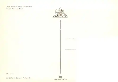 AK / Ansichtskarte  Meran_Merano_IT Schloss Tirol Panorama