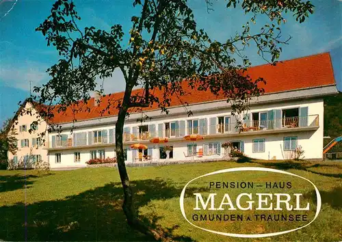 AK / Ansichtskarte  Gmunden_Traunsee_Salzkammergut_AT Pension Haus Magerl