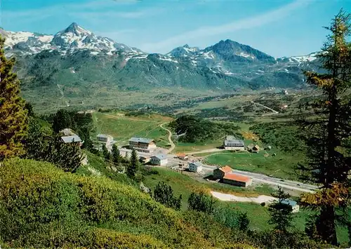 AK / Ansichtskarte 73916687 Obertauern_AT Pass Strasse Radstaedter Tauern Seekarspitze und Wurmwand