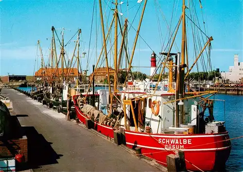 AK / Ansichtskarte  Buesum_Nordseebad Am Kutterhafen