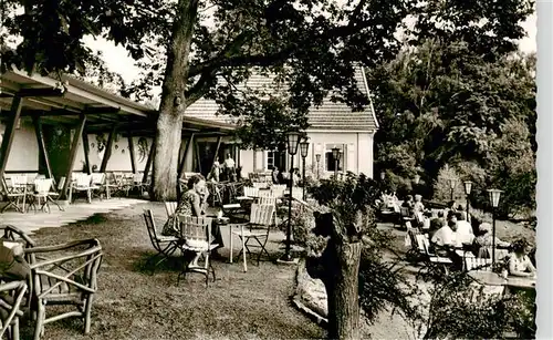 AK / Ansichtskarte  Bad_Salzschlirf Waldgaststaette Marienlust Kaffeeterrasse