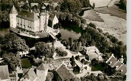 AK / Ansichtskarte 73916711 Gemen_Borken Schloss Gemen Fliegeraufnahme