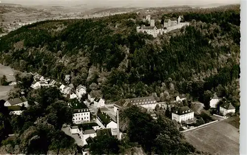 AK / Ansichtskarte  Bad_Neustadt Kurviertel Neuhaus und Salzburg Fliegeraufnahme