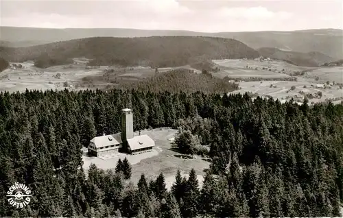 AK / Ansichtskarte  Lauterbach_Schwarzwald Gedaechtnishaus auf dem Fohrenbuehl Fliegeraufnahme