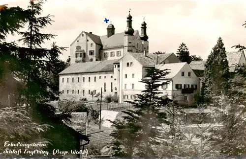 AK / Ansichtskarte  Englburg_Niederbayern Erholungsheim Schloss Englburg