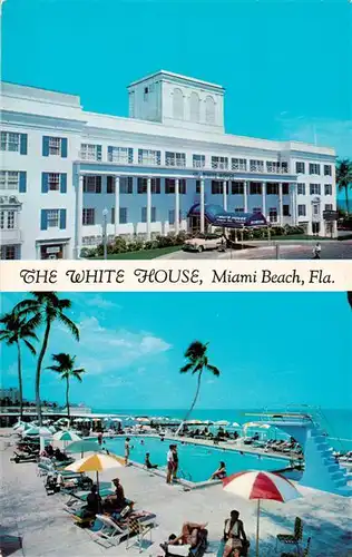 AK / Ansichtskarte  Miami_Beach The White House Strandterrasse