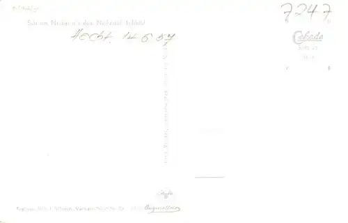 AK / Ansichtskarte  Sulz_Neckar Fliegeraufnahme mit Neckartal