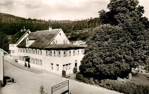 AK / Ansichtskarte  Hirsau Gasthof Pension Schwanen