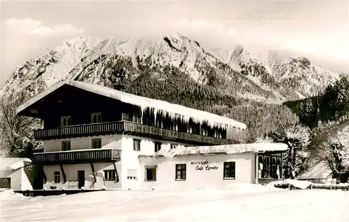 AK / Ansichtskarte  Oberstdorf Cafe Restaurant Loretto