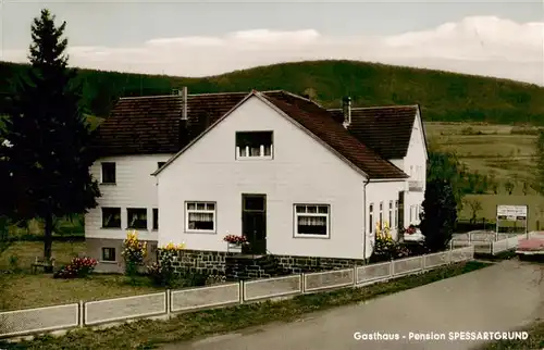 AK / Ansichtskarte 73916837 Bieber_Spessart Gasthaus Pension Spessartgrund