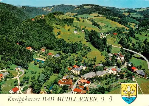 AK / Ansichtskarte  Feldkirchen_Donau_Oberoesterreich Bad Muehllacken Fliegeraufnahme