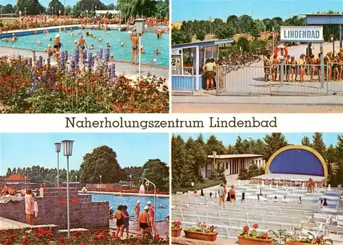 AK / Ansichtskarte 73916858 Pasewalk_Mecklenburg_Vorpommern Lindenbad Teilansichten Konzertpavillon