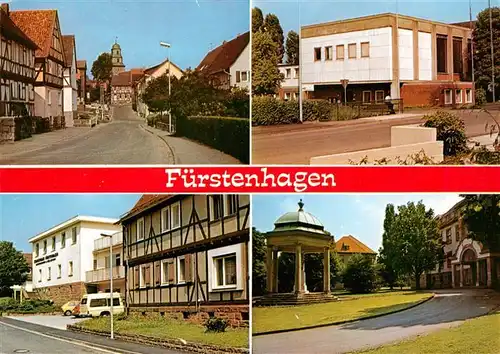 AK / Ansichtskarte 73916861 Fuerstenhagen_Hessen Schulstrasse Mehrzweckhalle Altersheim Auguste Foerster Haus