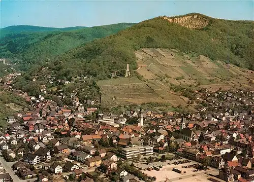 AK / Ansichtskarte  Schriesheim Fliegeraufnahme