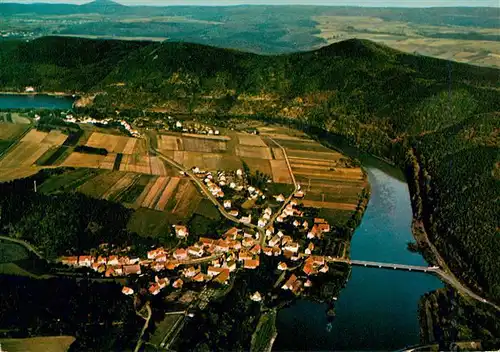 AK / Ansichtskarte  Hemfurth-Edersee Fliegeraufnahme