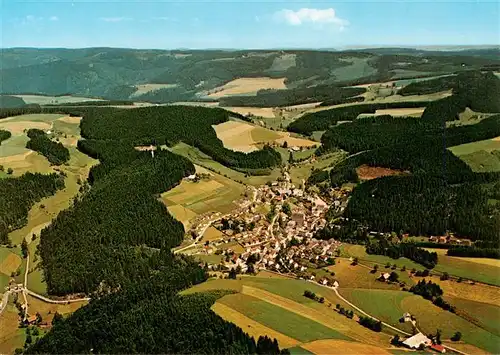 AK / Ansichtskarte 73916899 Guetenbach_Schwarzwald Fliegeraufnahme