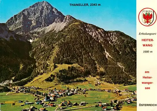 AK / Ansichtskarte  Heiterwang_Tirol_AT Fliegeraufnahme mit Thaneller