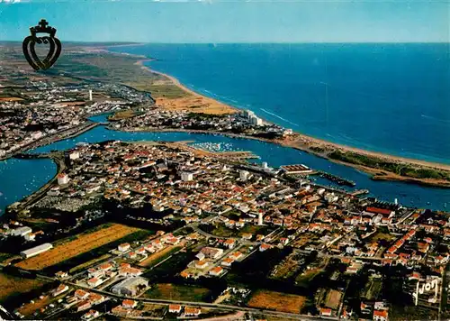 AK / Ansichtskarte  Saint-Gilles-Croix-de-Vie_Vendee Fliegeraufnahme