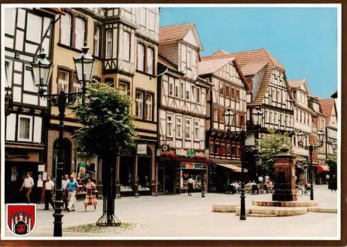 AK / Ansichtskarte  Hann._Muenden Historische Fachwerkstatt Lange Strasse