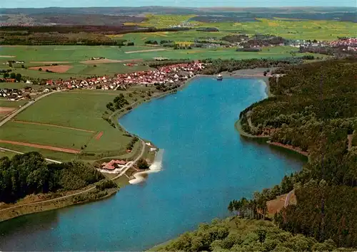 AK / Ansichtskarte  Waldeck__Edersee Freizeitparadies Twistesee Fliegeraufnahme