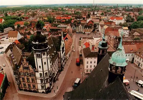 AK / Ansichtskarte 73916983 Koethen_Anhalt Blick von der Bruecke der St Jakobs Kirche