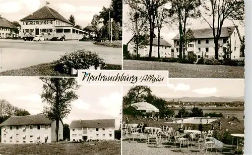 AK / Ansichtskarte  Neutrauchburg_Isny Fuerstl Waldburg Zeilsche Schlossgut und Kurverwaltung Terrasse