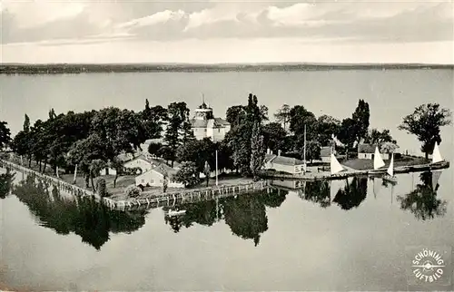 AK / Ansichtskarte 73917067 Steinhuder_Meer_Wunstorf Insel und Festung Wilhelmstein Fliegeraufnahme